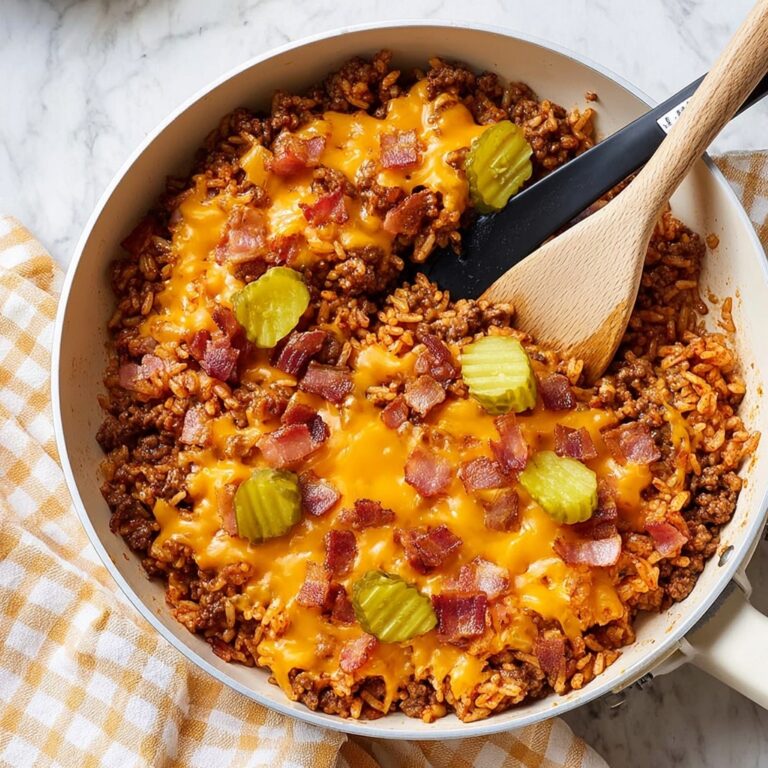 Cheeseburger Rice Recipe