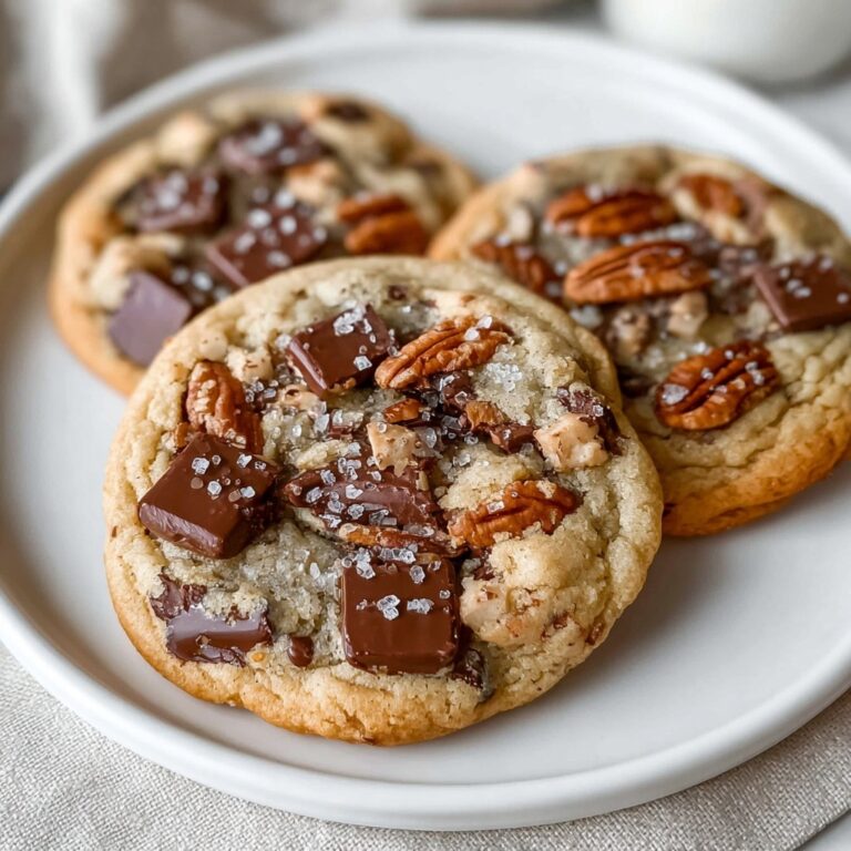 Browned Butter Pecan Chocolate Chunk Cookies Recipe
