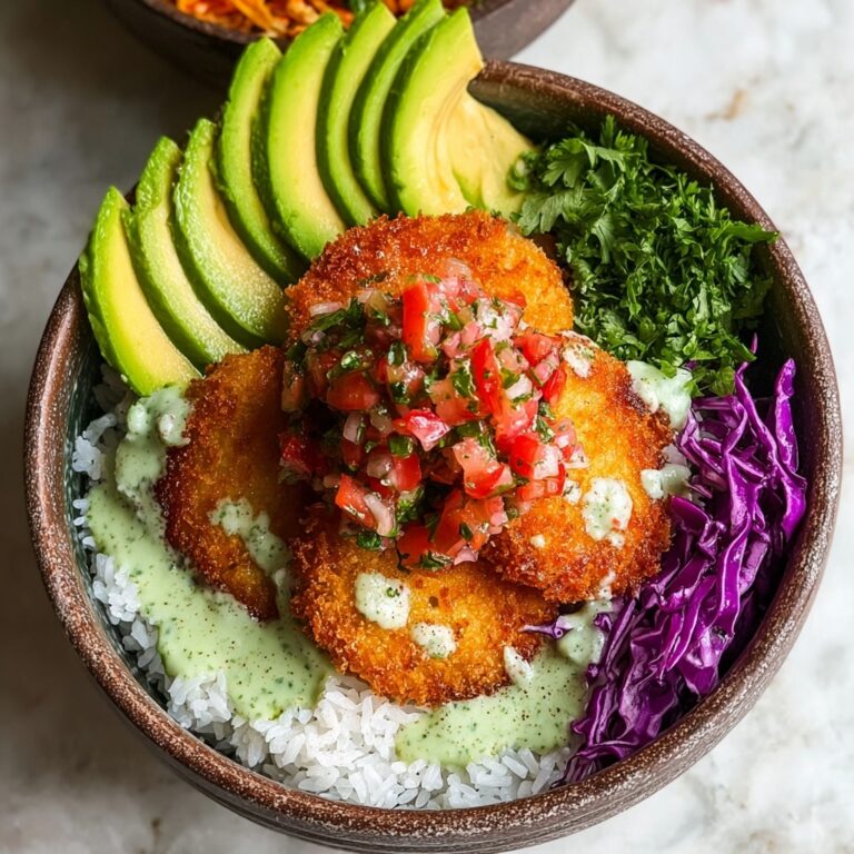 Crispy Fish Taco Bowls Recipe