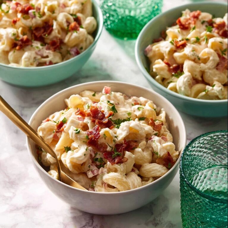 Chicken Pasta Salad with Creamy Dressing Recipe