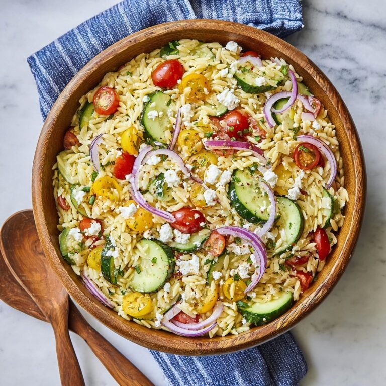 Mediterranean Orzo Salad Recipe