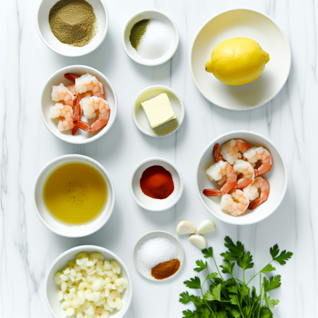 Garlic Butter Grilled Shrimp Recipe - Recipe Image