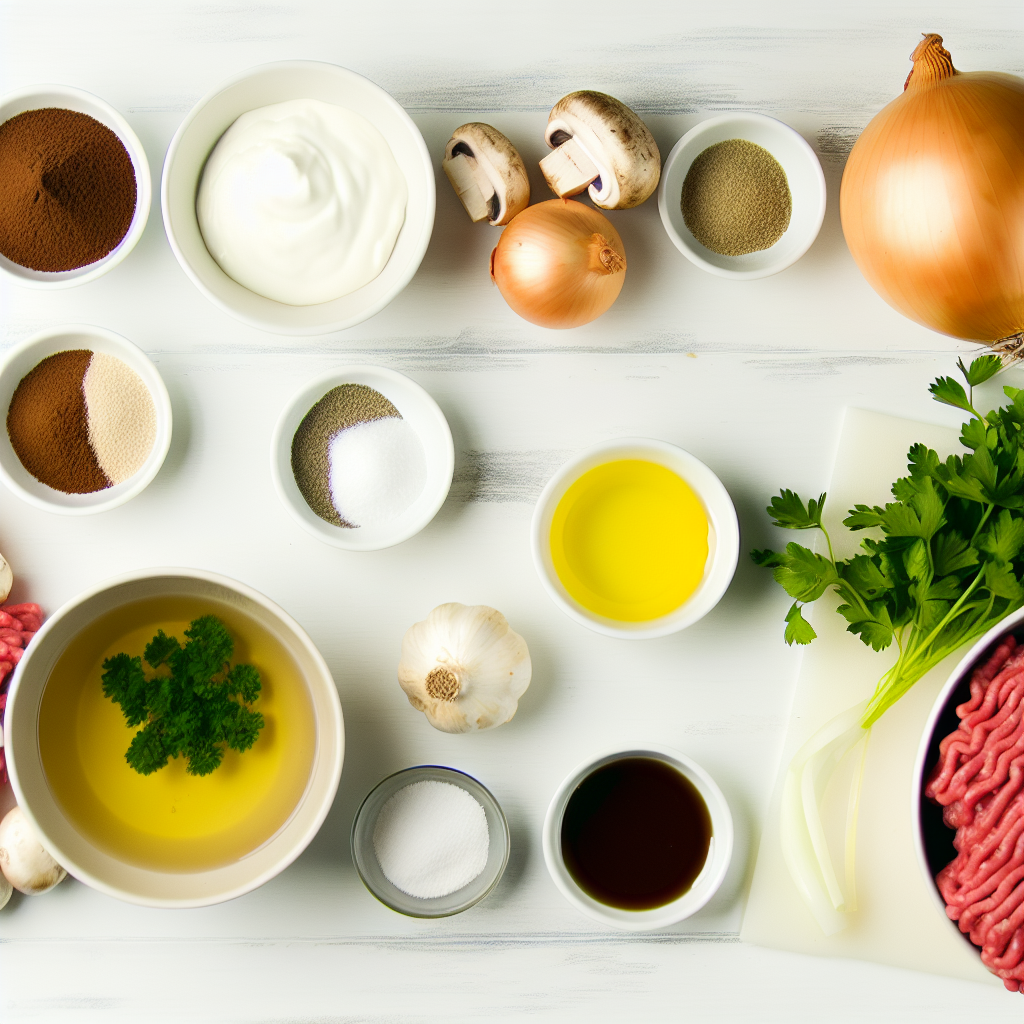 Beef Stroganoff with Ground Beef Recipe - Recipe Image