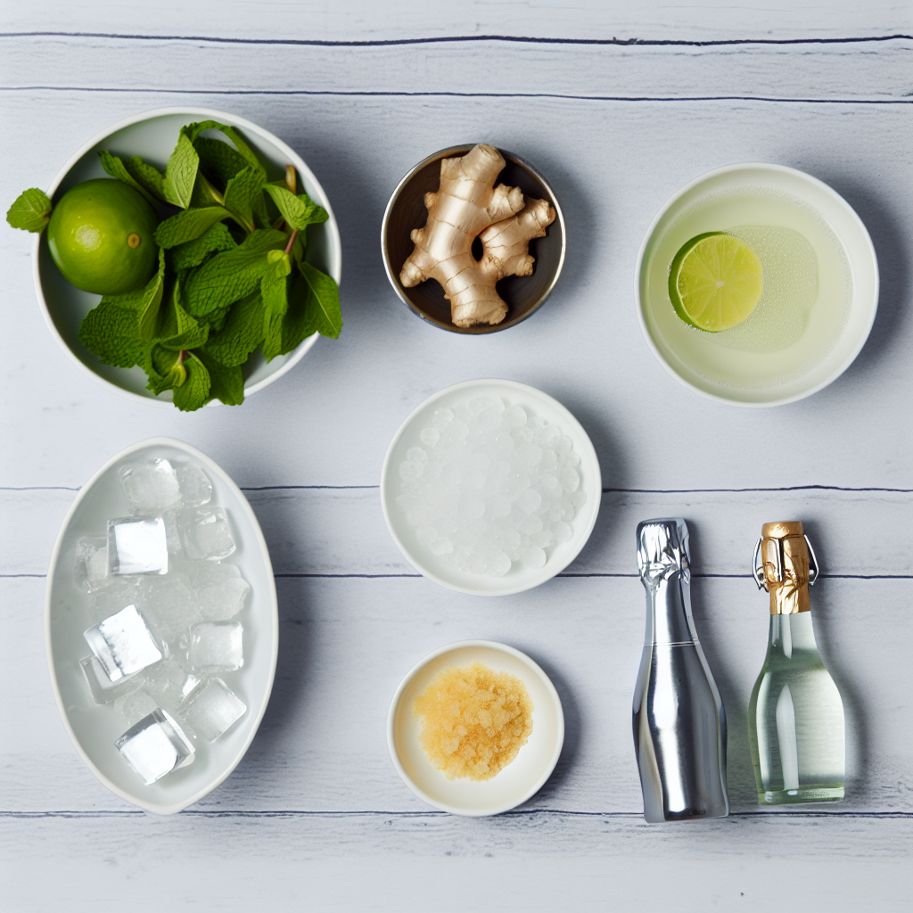 Champagne Moscow Mule Recipe - Recipe Image