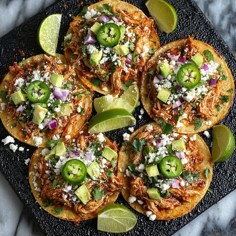 Healthy Crockpot Chicken Tacos Recipe