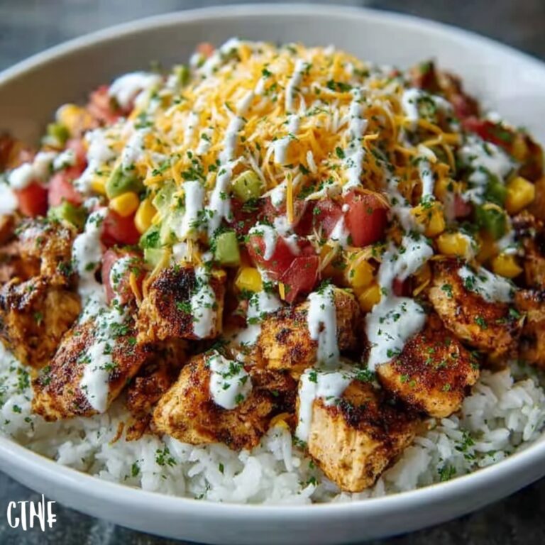 Creamy Chicken Burrito Bowl Recipe