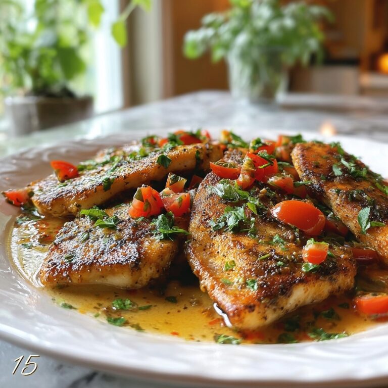 Lemon Butter Chicken Scallopini with Capers Recipe