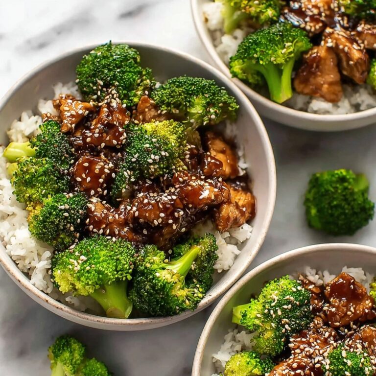 Garlic Chicken Thighs with Broccoli Recipe