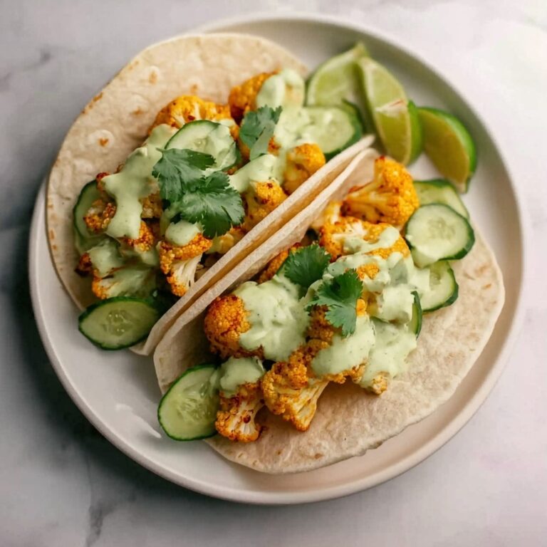 Buffalo Cauliflower Wrap Recipe