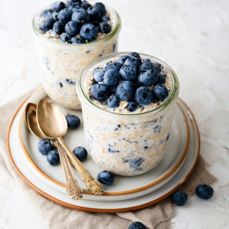 Blueberry Overnight Oats Recipe