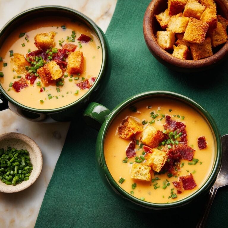 Beer Cheese Potato Soup Recipe