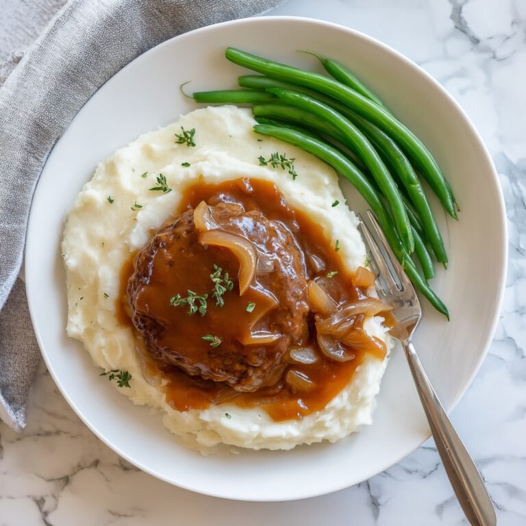 Hearty Cube Steak with Rich Onion Gravy Recipe