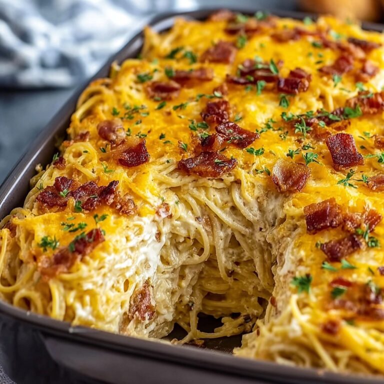 Creamy Southern Spaghetti Bake Recipe