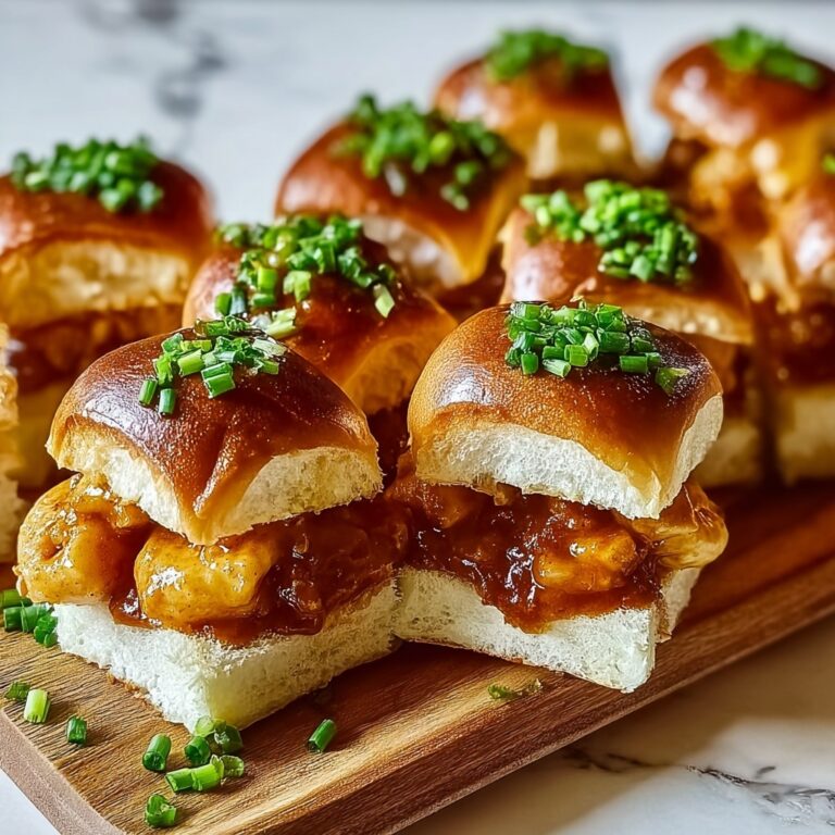 Hawaiian Roll Buffalo Chicken Sliders Recipe
