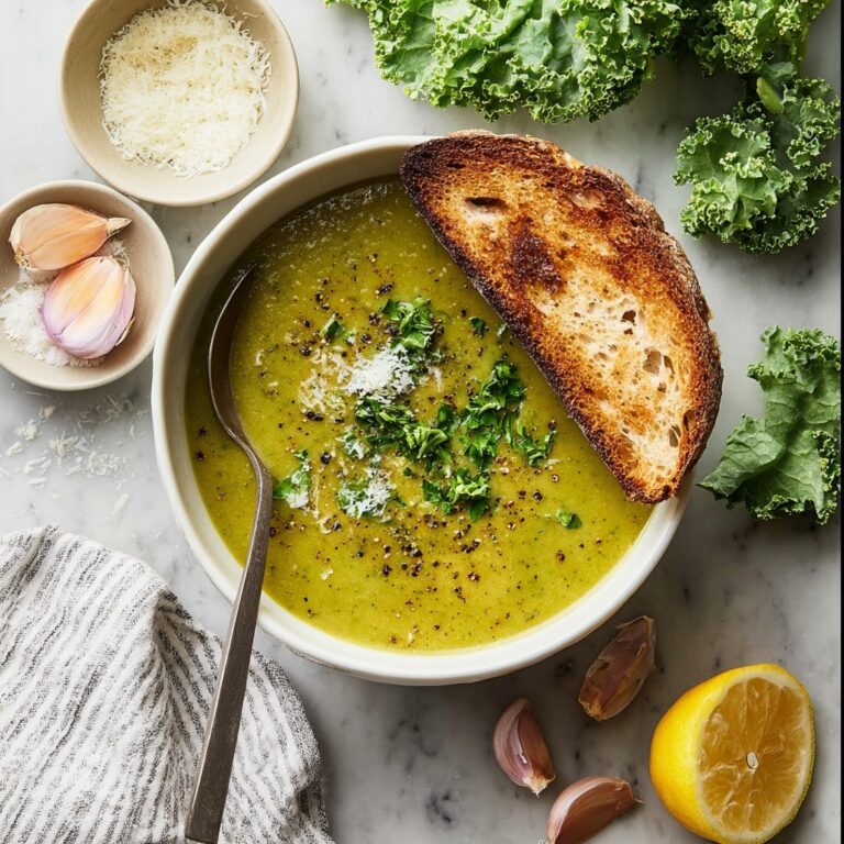 Nourishing One-Pot Broccoli Kale Soup Recipe
