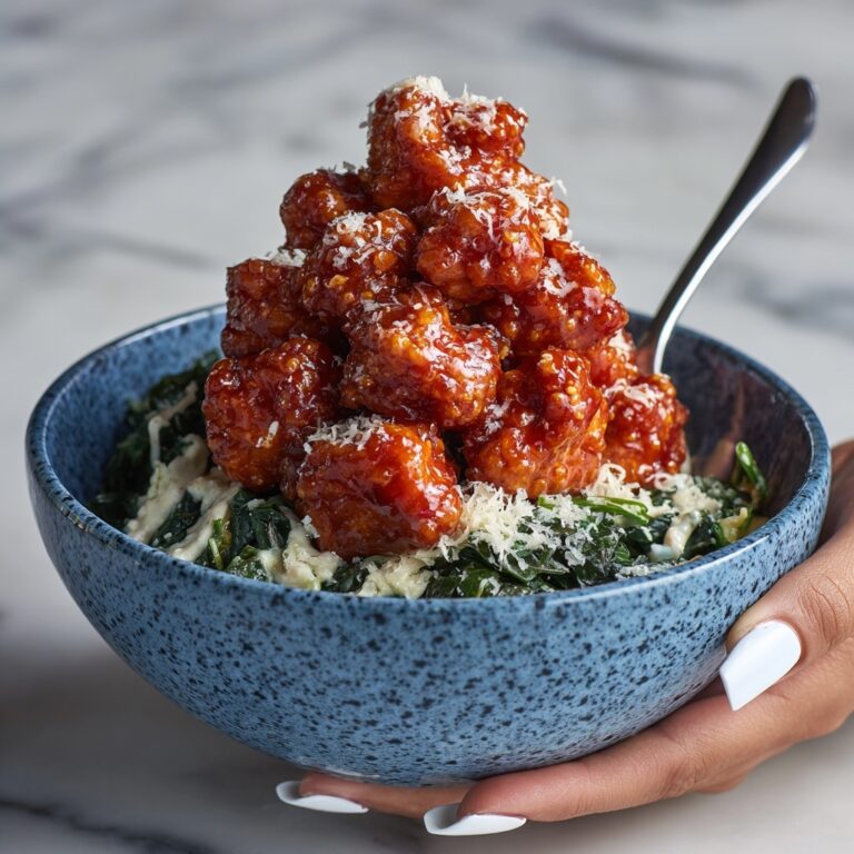 Crispy Buffalo Tofu with Caesar Salad Recipe
