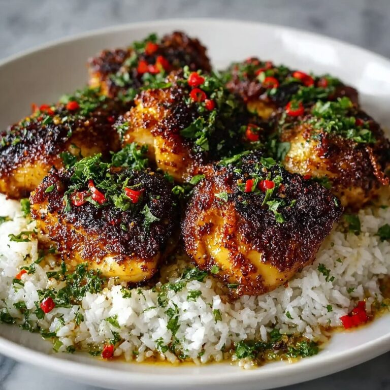 One-Pan Honey Butter Garlic Chicken & Rice Recipe
