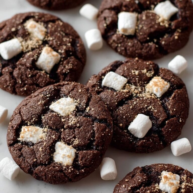 Chocolate Marshmallow Cookies Recipe