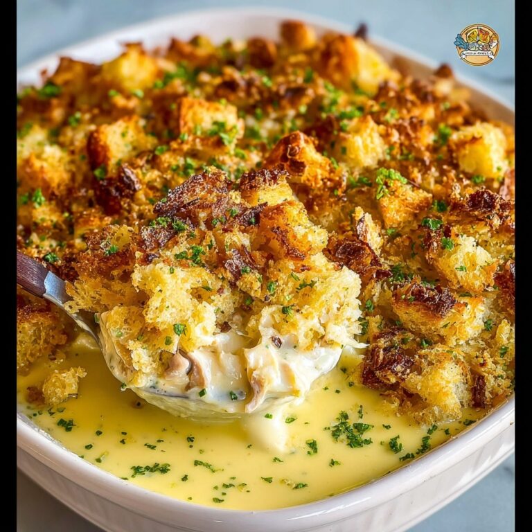 Chicken and Stuffing Casserole Recipe