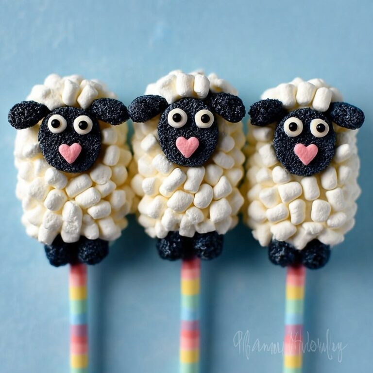 Oreo Lamb Lollipops – Cute Easter Treats Recipe