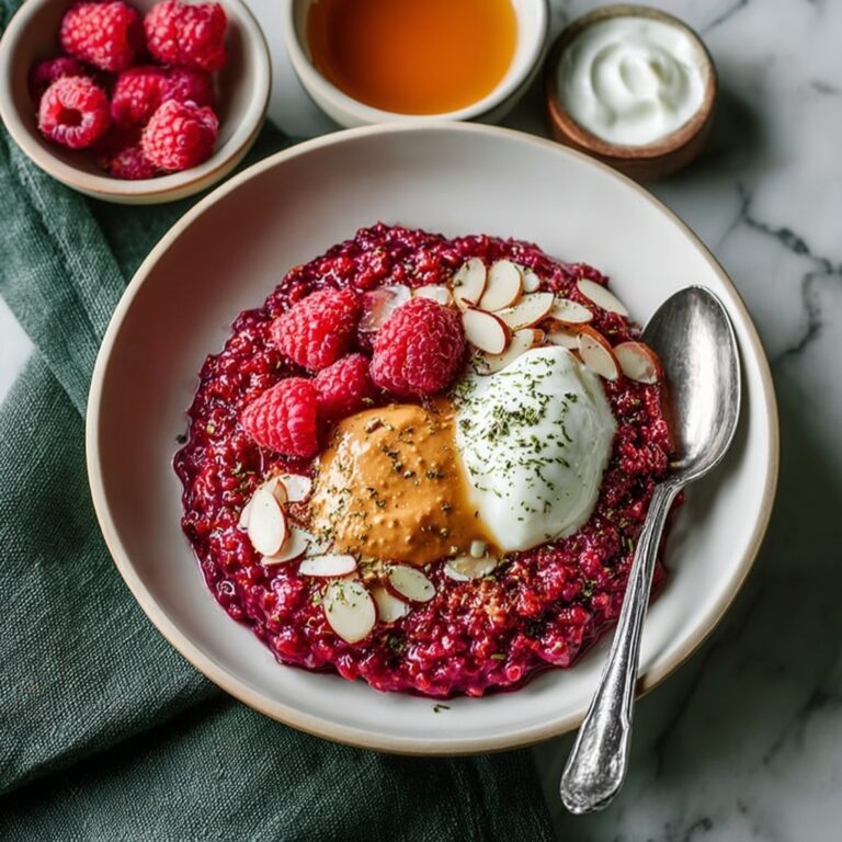Simple, Healthy Raspberry Oatmeal Porridge Recipe