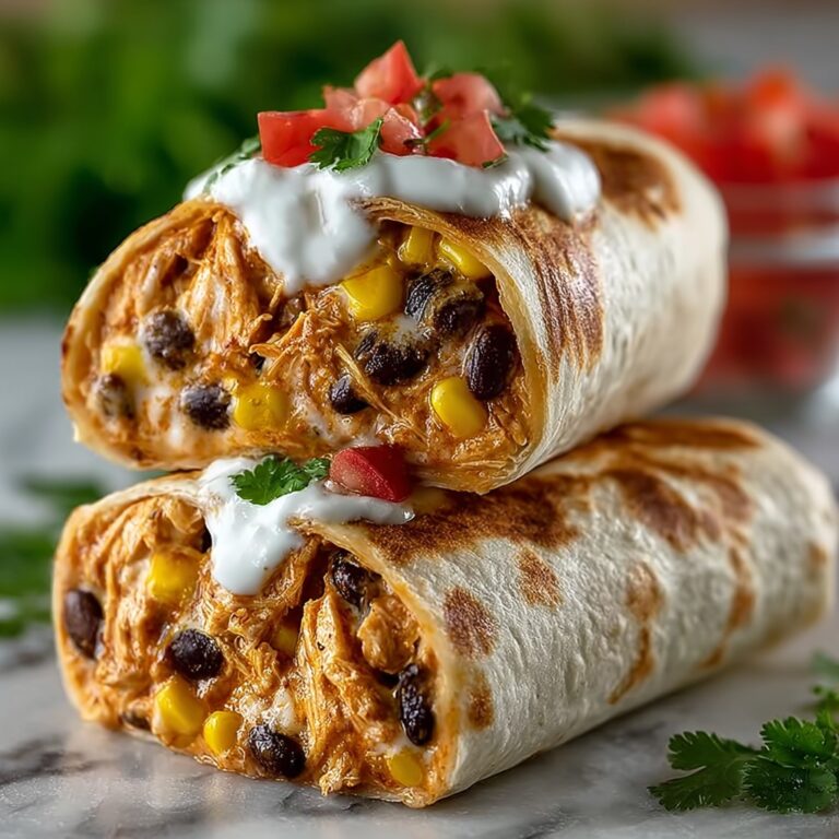 Air Fryer Southwest Chicken Burritos Recipe