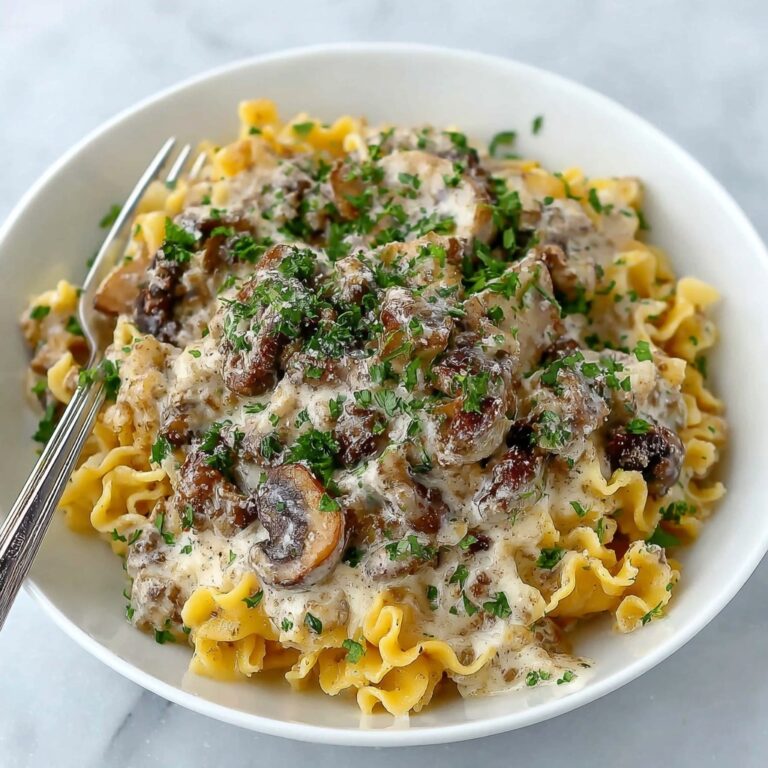 Beef Stroganoff – Hamburger Helper Style Recipe