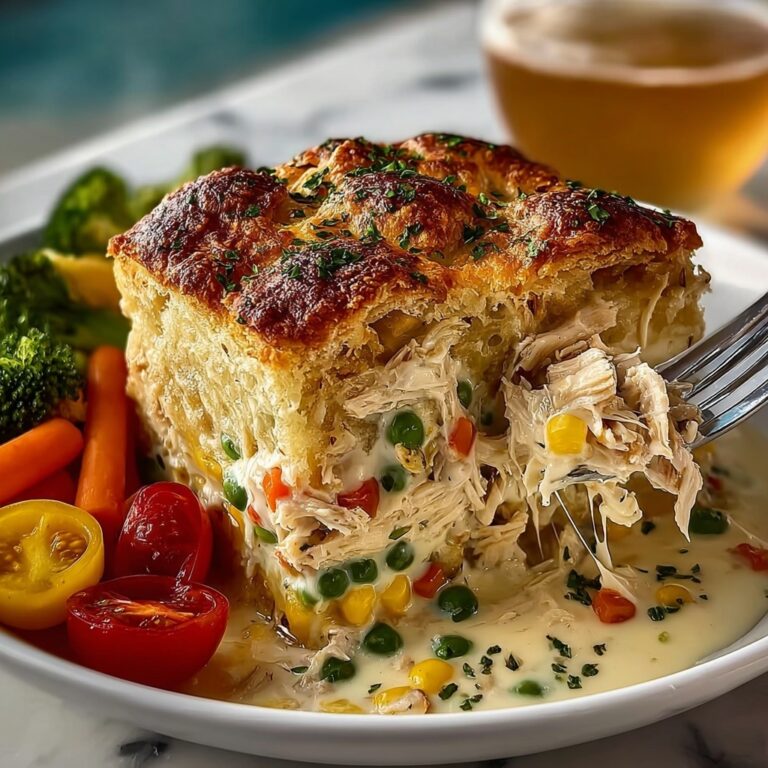 Easy Chicken Pot Pie Casserole Recipe