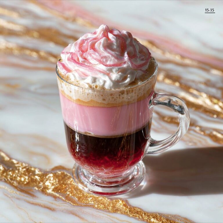 Pink Velvet Macchiato Recipe