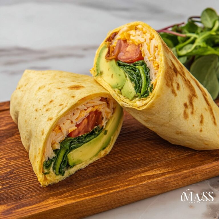Cottage Cheese Flatbread Wraps Recipe
