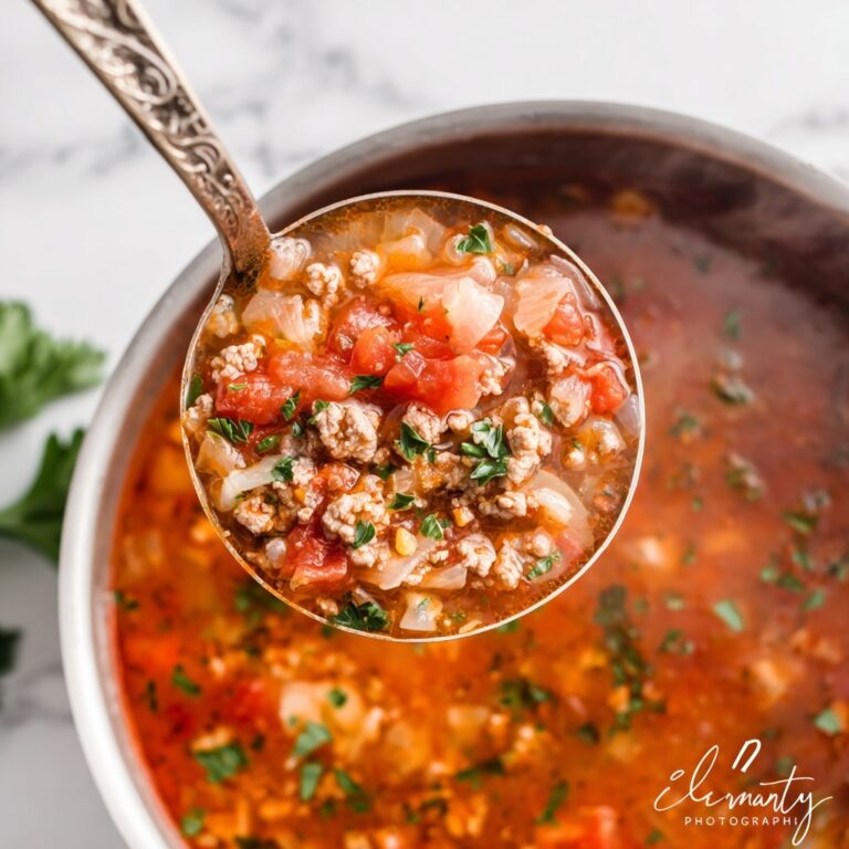 Keto Cabbage Soup Recipe — A Comforting Low-Carb Meal Recipe