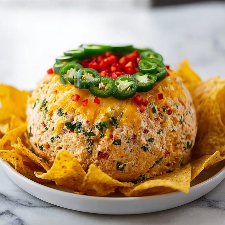 Christmas Taco Cheese Ball Wreath Recipe