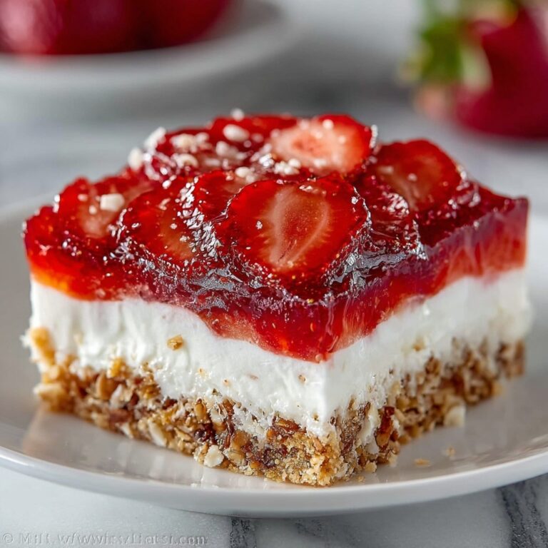 Strawberry Pretzel Salad Recipe