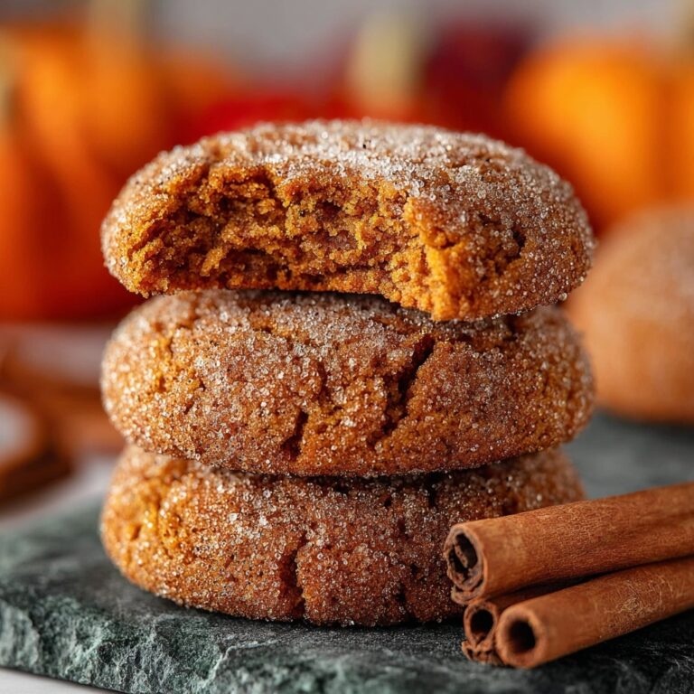 Pumpkin Snickerdoodle Cookies Recipe