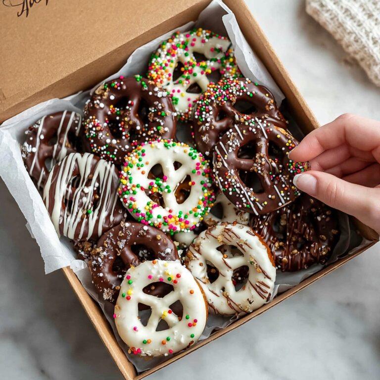 Classic Chocolate Covered Pretzels Recipe