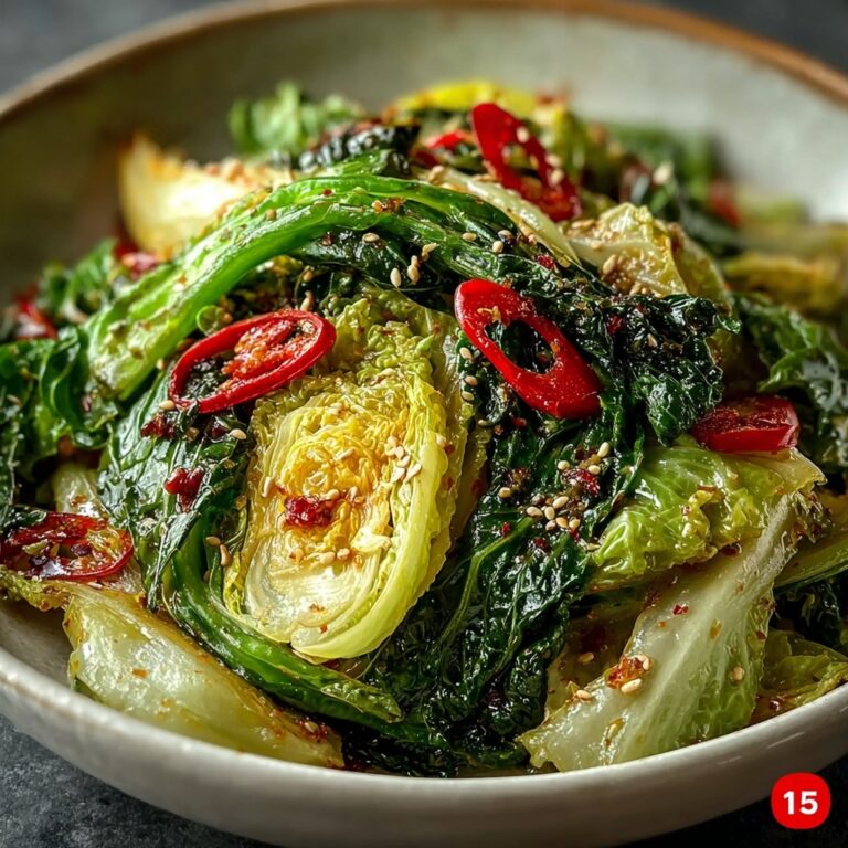 Spicy Stir-Fried Cabbage | Quick, Crunchy, Flavorful Side Dish Recipe