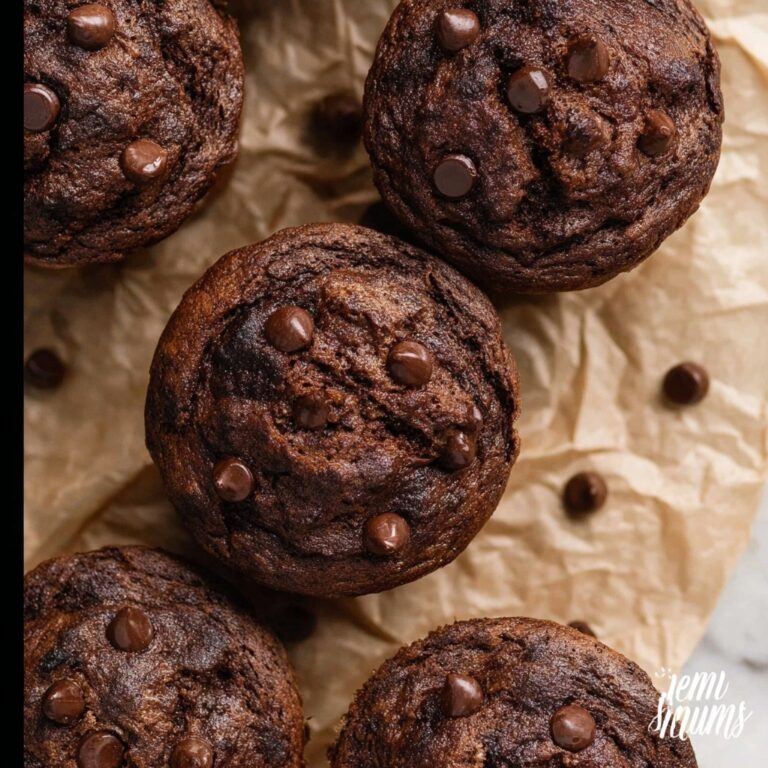 Triple Chocolate Muffins Recipe