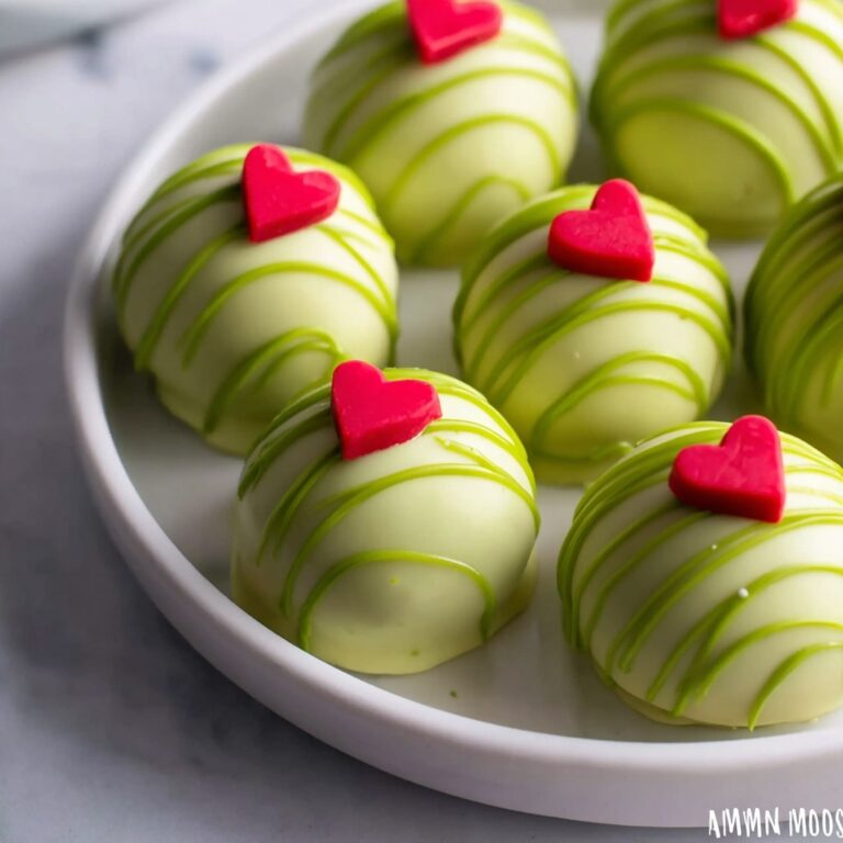 Delicious Grinch Oreo Truffles – Perfect Holiday Treat! Recipe