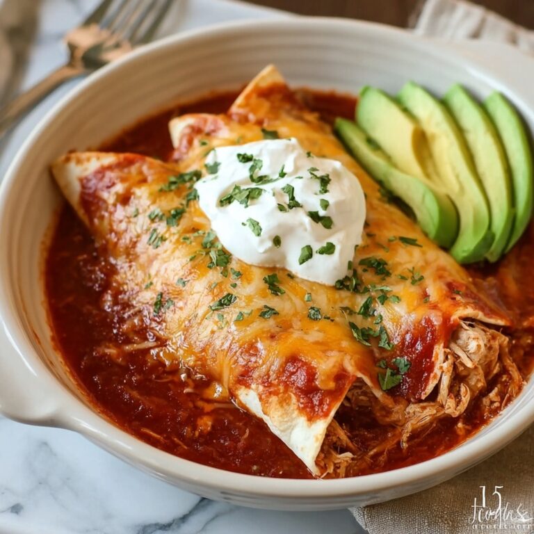 Cheesy Chicken Enchiladas for Cozy January Nights Recipe