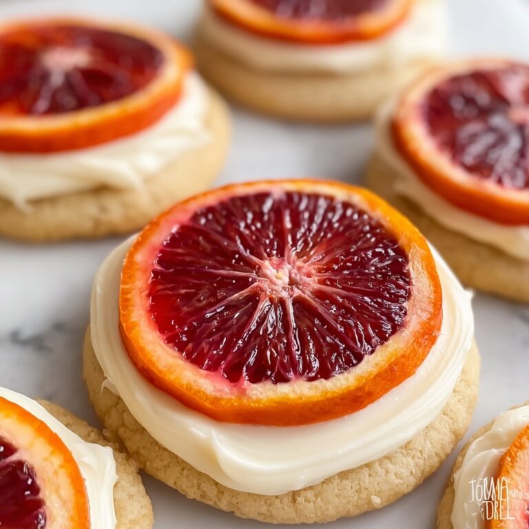 Blood Orange Cookies with Creamy Citrus Frosting Recipe