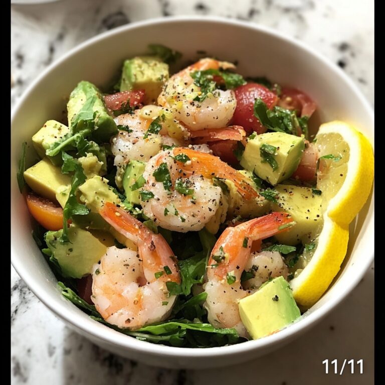 Zesty Citrus Shrimp and Avocado Salad Recipe