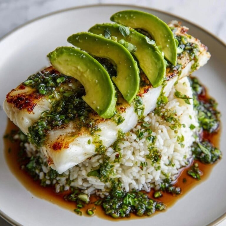 Avocado Rice Stack with Grilled Chicken and Cilantro Lime Recipe