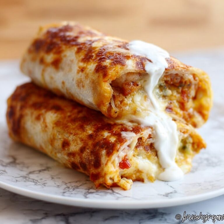 Sheet Pan Breakfast Burritos with Creamy Chipotle Sauce Recipe