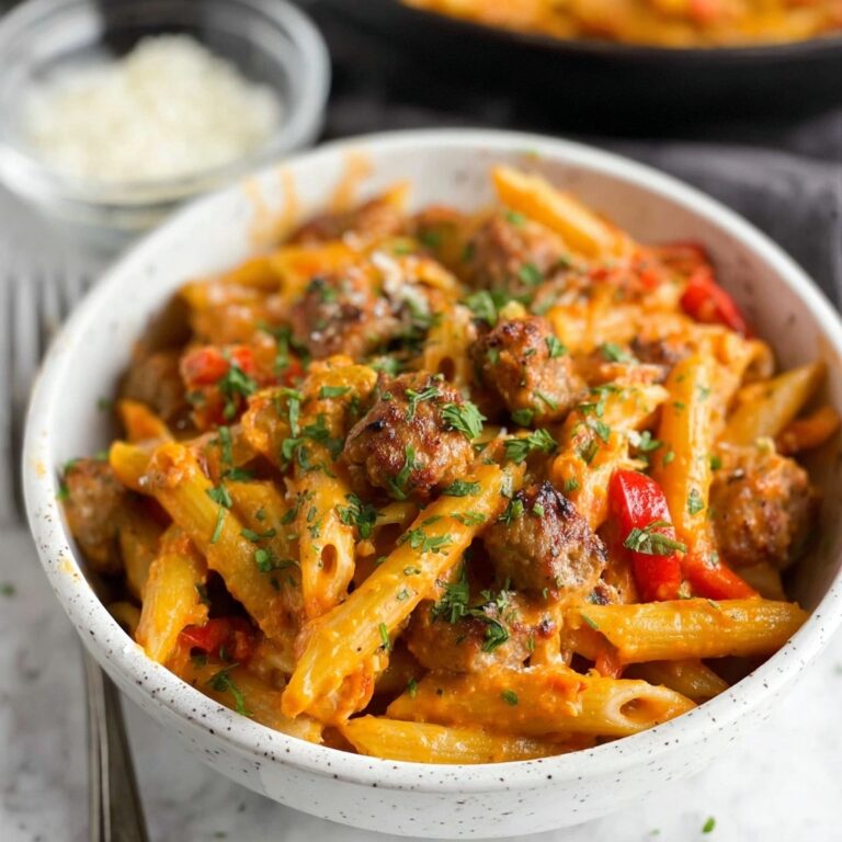 One-Pot Creamy Sausage Pasta Recipe
