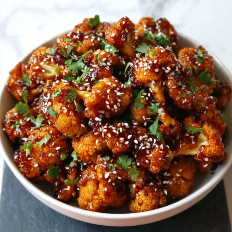 Air Fried Korean Chili Cauliflower (Vegan) Recipe