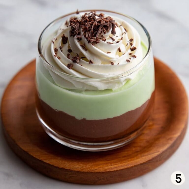 Festive Creamy Minty Delight Recipe