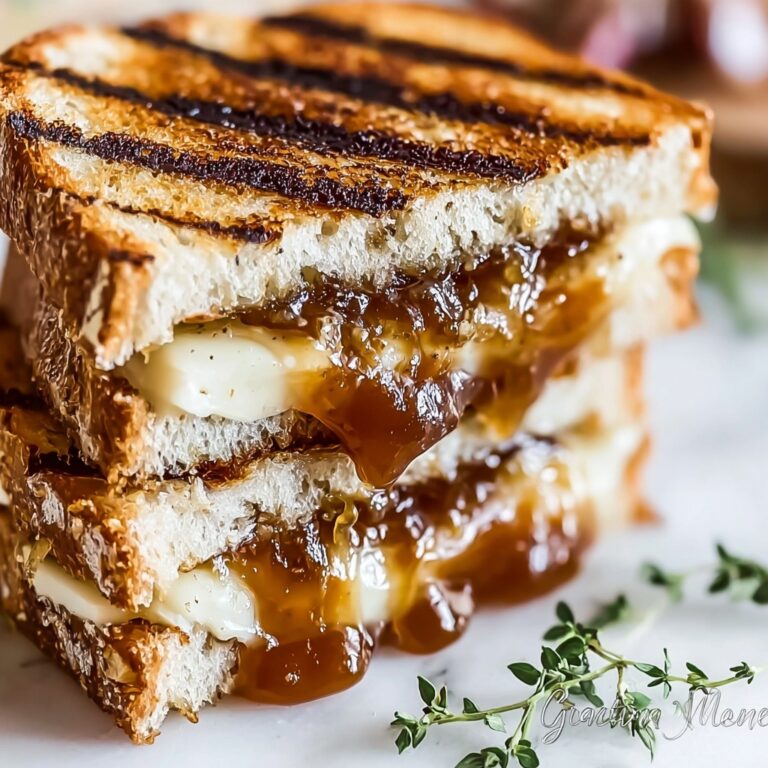 Decadent Apple Butter Brie Grilled Cheese Recipe