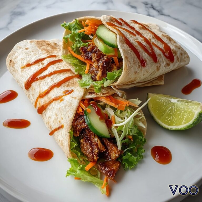 Sweet Chili Chicken Wraps Recipe