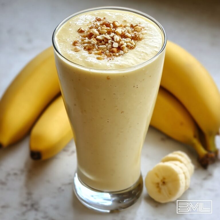 Banana Chamomile Tea Smoothie for a Soothing Boost Recipe