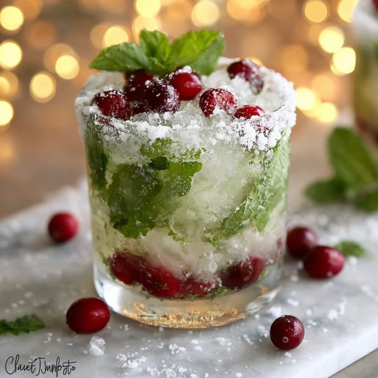 White Christmas Mojitos Recipe